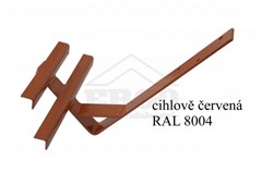 ERGO Sněhová zábrana - Slovenský kříž - cihlově červený